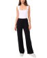 Фото #3 товара Women's Knit Pull-On Wide-Leg Pants