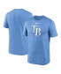 Фото #1 товара Men's Light Blue Tampa Bay Rays New Legend Logo T-shirt