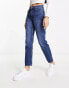 Фото #2 товара & Other Stories stretch tapered leg jeans in old blue