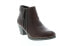 Фото #2 товара Earth Osprey Leather Zip Womens Brown Leather Ankle & Booties Boots 5.5