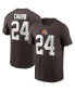 Men's Nick Chubb Brown Cleveland Browns Player Name and Number T-shirt