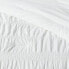 Full/Queen Seersucker Comforter & Sham Set White - Threshold