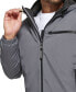 Фото #3 товара Men's Infinite Stretch Water-Resistant Hooded Jacket
