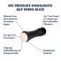 Фото #2 товара Masturbator mit Vibration, 23,5 cm