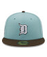 Фото #3 товара Men's Light Blue, Brown Detroit Tigers 2006 World Series Beach Kiss 59FIFTY Fitted Hat