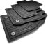 Volkswagen 2GM06150082V Premium Rubber Floor Mats Rubber Mats All Weather Mats Black with T-Cross Lettering