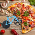 5 x Fahrrad Pizzaschneider gelb