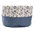 Laundry basket DKD Home Decor Blue White Plastic 30 x 30 x 40 cm