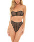 Фото #4 товара Women's Athena Jacquard Mesh High Waisted 2 Piece Set