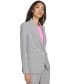 ფოტო #3 პროდუქტის Women's Single-Button Peak-Collar Menswear Blazer