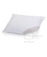 360 Down & Feather Chamber Medium/Firm Density Pillow, King, Created for Macy's
