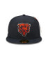 Фото #4 товара Men's X Alpha Industries Navy Chicago Bears Alpha 59Fifty Fitted Hat
