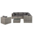 Фото #5 товара Loungeset Voia aus Polyrattan 7-teilig