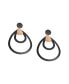 Фото #1 товара Women's Contrast Drop Earrings