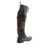 Фото #8 товара Roan by Bed Stu Natty F858037 Womens Gray Leather Lace Up Knee High Boots 6.5