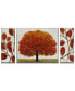 Фото #1 товара 'November' 3 Panel Botanical Canvas Wall Art Set,30x60"
