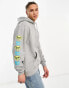 Stan Ray dreamy bubble hoodie in grey M - фото #4