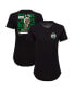 ფოტო #1 პროდუქტის Women's Black Boston Celtics 2024 NBA Finals Champions King of the Court Phoebe Tri-Blend T-Shirt