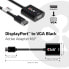 Club 3D DisplayPort™ to VGA Black Active Adapter M/F - 0.228 m - Displayport - VGA - Male - Female - Straight