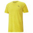 Men’s Short Sleeve T-Shirt Puma Studio Foundation Yellow