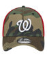 ფოტო #3 პროდუქტის Men's Camo Washington Nationals Team Neo 39THIRTY Flex Hat