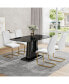Фото #1 товара Ultra Modern Dining Table Glamour and Functionality for Every Gathering