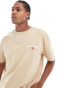 Tommy Jeans classic linear back print t-shirt in beige