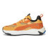 Puma RsTrck Horizon Lace Up Mens Orange Sneakers Casual Shoes 39071701