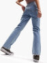 Фото #4 товара ASOS DESIGN Petite 90's straight jeans in mid blue