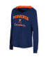 Women's Navy Virginia Cavaliers Catalina Hoodie Long Sleeve T-shirt