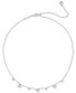 ფოტო #1 პროდუქტის Haven Heart Crystal Choker Necklace, 16" + 3" extender