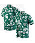 Фото #2 товара Men's Green Michigan State Spartans Floral Button-Up Shirt