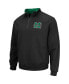 Men's Black Marshall Thundering Herd Tortugas Logo Quarter-Zip Jacket Черный, M - фото #4