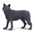 Фото #3 товара Фигурка Safari Ltd Black Wolf Figure Wild Safari Animals (Дикие животные)