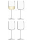 Фото #1 товара Borough Wine Glass 13 oz Clear x 4