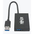 Фото #5 товара Tripp U360-004-4A-AL 4-Port Slim Portable USB-A Hub - USB 3.2 Gen 1 - Aluminum Housing - USB 3.2 Gen 1 (3.1 Gen 1) Type-A - USB 3.2 Gen 1 (3.1 Gen 1) Type-A - 5000 Mbit/s - Black - Aluminium - 0.22 m