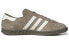 Фото #2 товара adidas originals Hamburg 复古百搭休闲 低帮 板鞋 男款 棕褐色 / Кроссовки Adidas originals Hamburg GW9642