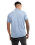 Фото #4 товара Polo Ralph Lauren icon logo pima cotton polo custom fit in light blue