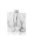 Фото #1 товара Marble Stainless Steel Hip Flask