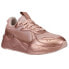 Фото #2 товара Puma RsX Golden Wave Metallic Lace Up Womens Pink Sneakers Casual Shoes 3905340