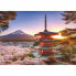 Фото #2 товара Головоломка Ravensburger 17090 Mount Fuji Cherry Blossom View 1000 Предметы