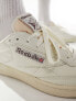 Фото #9 товара Reebok Club C 85 Vintage trainers in off white