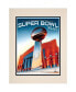Фото #1 товара 2012 Giants vs. Patriots 10.5" x 14" Matted Super Bowl XLVI Program Print