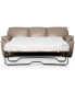 Фото #19 товара Lothan 87" Leather Queen Sleeper, Created for Macy's