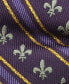 Фото #2 товара Men's Mardi Gras Stripe Bow Tie
