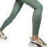 Puma T7 High Waisted Shiny Leggings Womens Green Athletic Casual 53622625