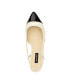 Women's Babee Slingback Cap Toe Flats