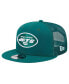 Men's Green New York Jets Main Trucker 9Fifty Snapback Hat