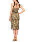 Фото #2 товара Aidan Mattox Jacquard Sleeveless Dress Women's 14