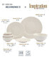 Фото #3 товара Inspiration by Denmark Amelia 42 Pc. Dinnerware Set, Service for 6, Created for Macy's
